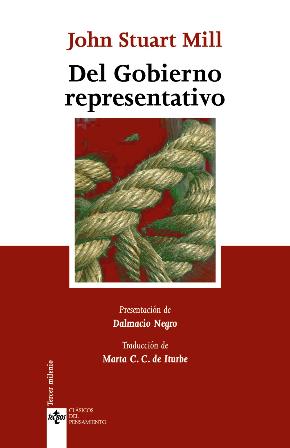 Portada del Libro Del Gobierno Representativo de John Stuart Mill - 9788430944248