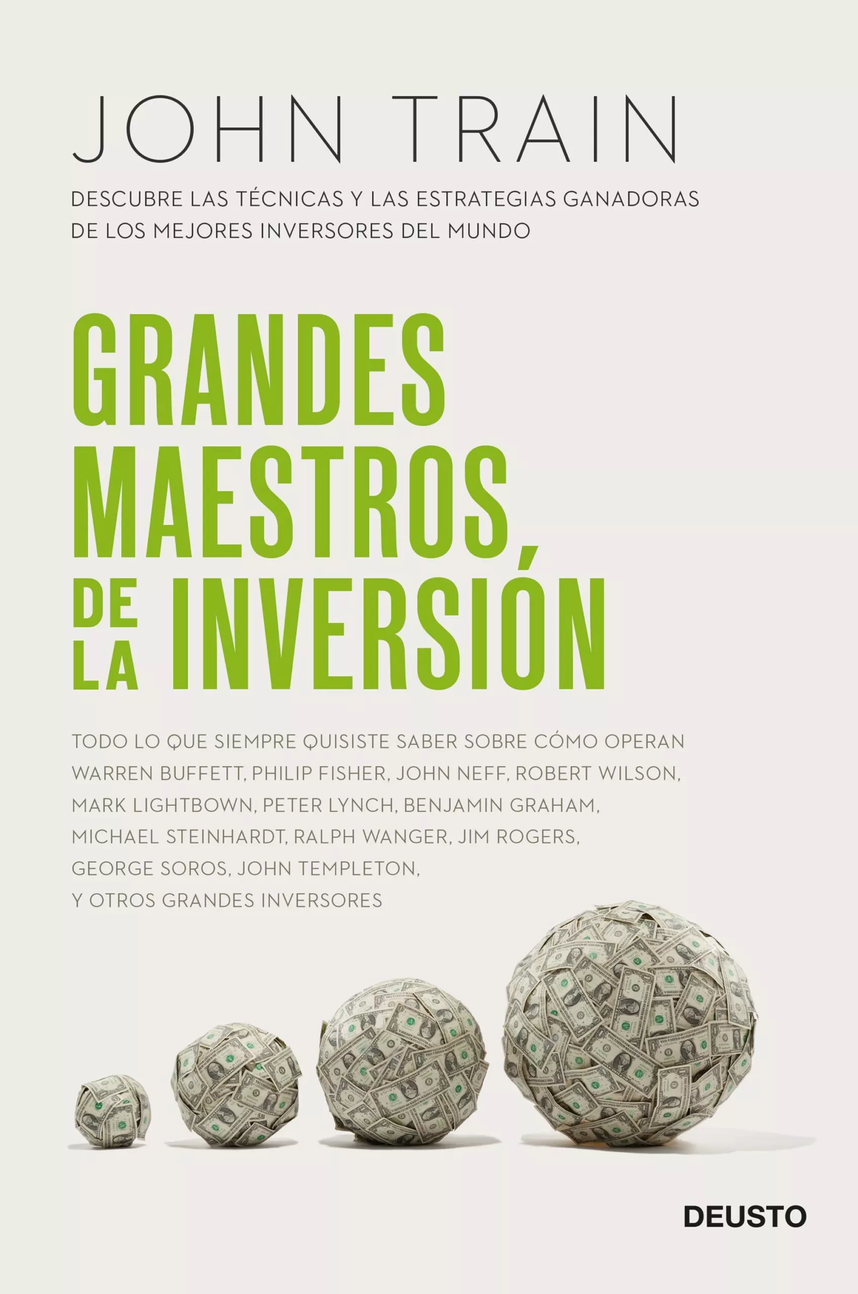 Portada del Libro Grandes Maestros De La Inversión de John Train - 9788423430949