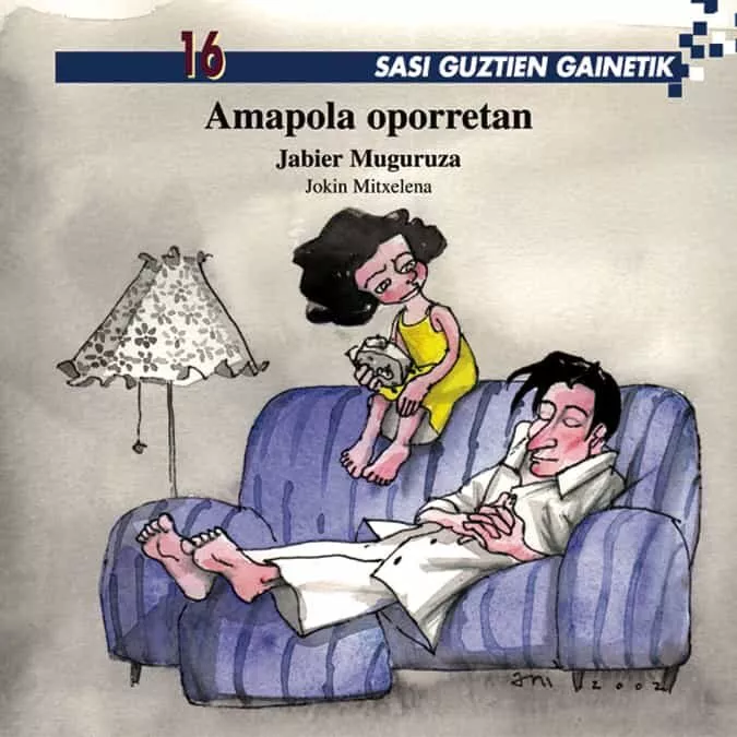 Portada del Libro Amapola Oporretan de Jokin Mitxelena - 9788497462914