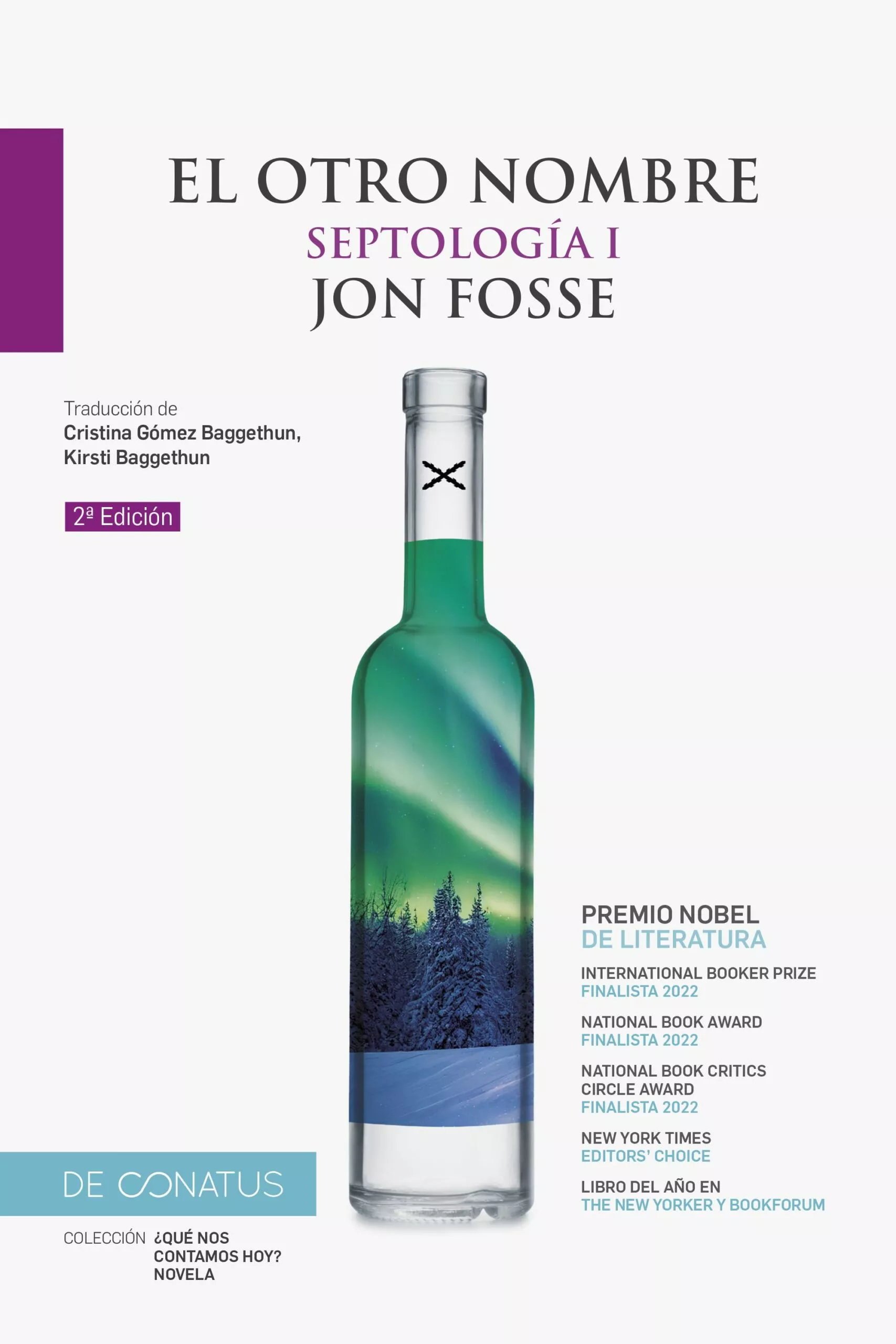 Portada del Libro El Otro Nombre (Septología I) de Jon Fosse - 9788417375287