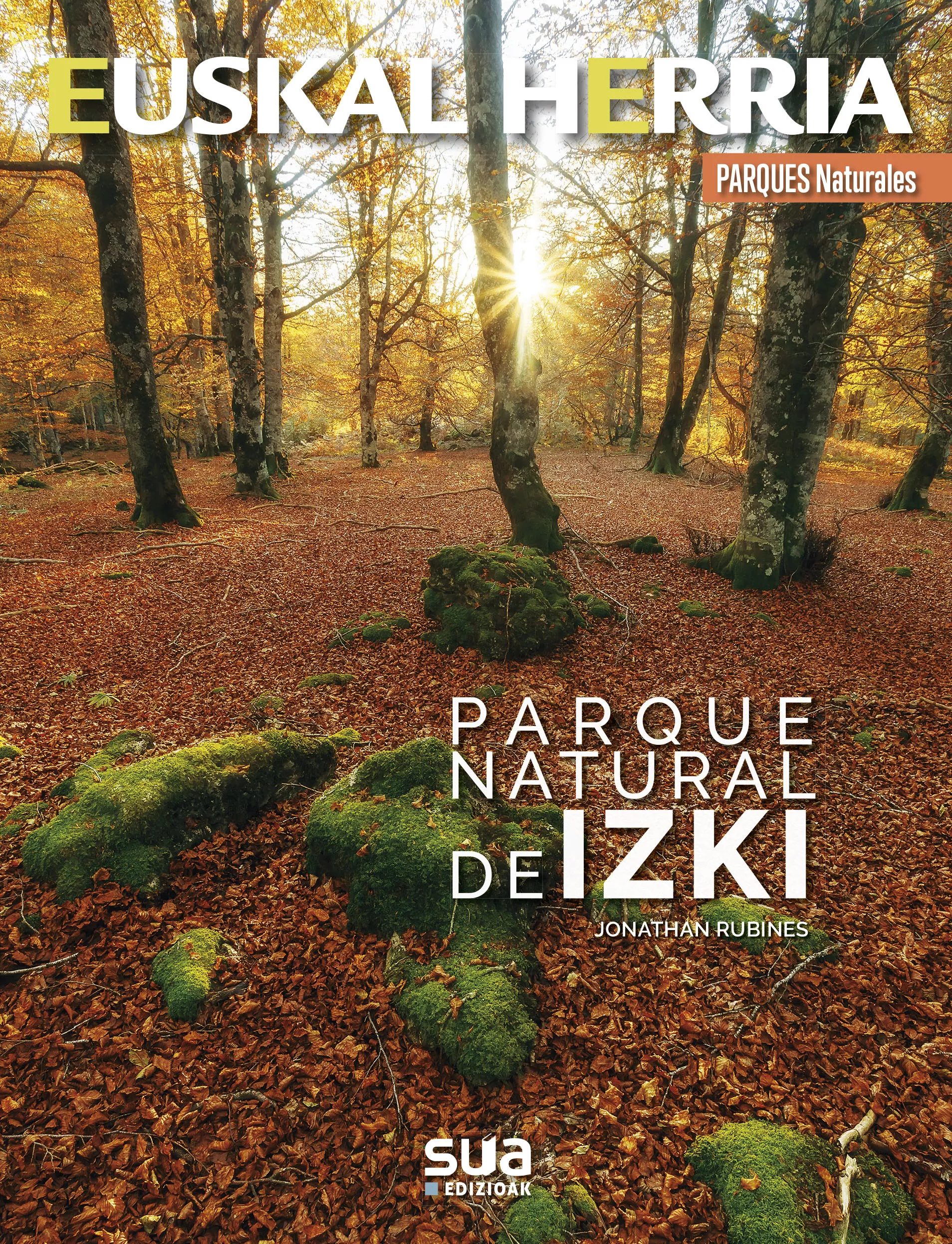 Portada del Libro Euskal Herria: Parque Natural De Izki de Jonathan Rubines - 9788482167411