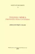 Portada del Libro Teologia I Musica: Propostes Per A Un Dialeg de Jordi Agusti Pique - 9788484158219