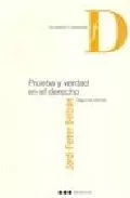 Portada del Libro Prueba Y Verdad En El Derecho (2ª Ed.) de Jordi Ferrer Beltran - 9788497682404