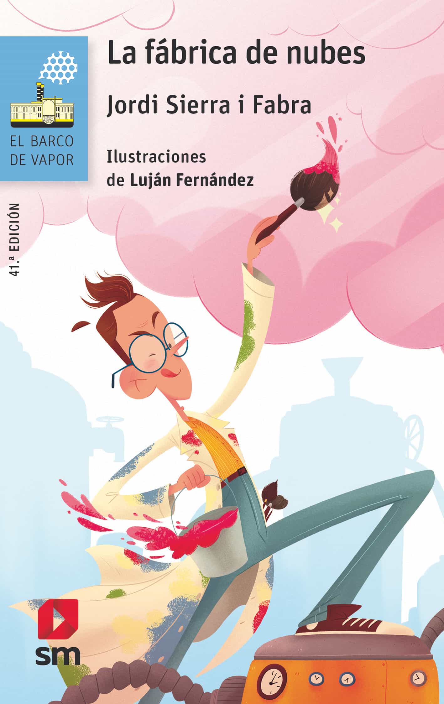 Portada del Libro La Fabrica De Nubes de Jordi Sierra I Fabra - 9788413183435