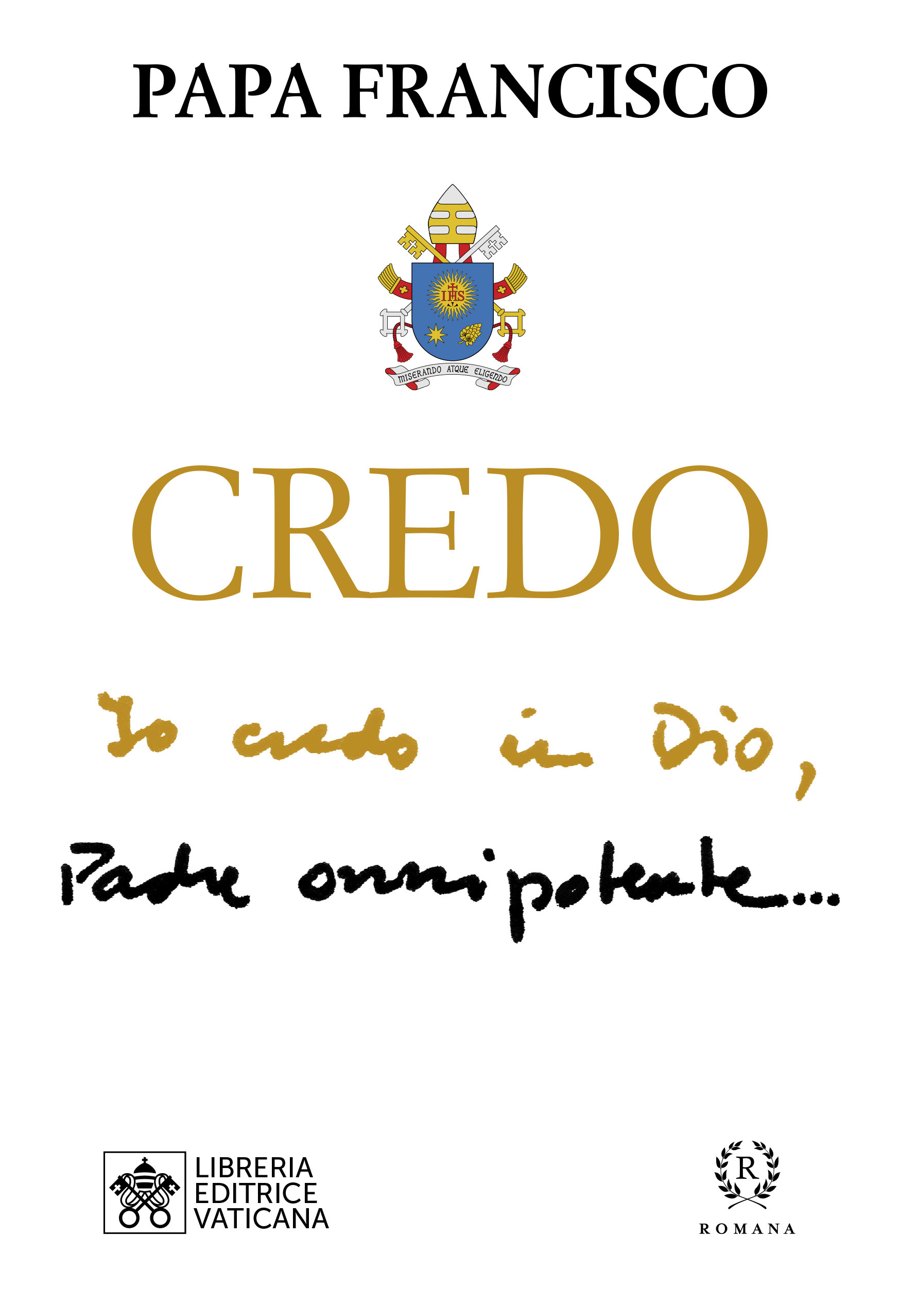 Portada del Libro Credo de Jorge Bergoglio Papa Francisco - 9788415980841