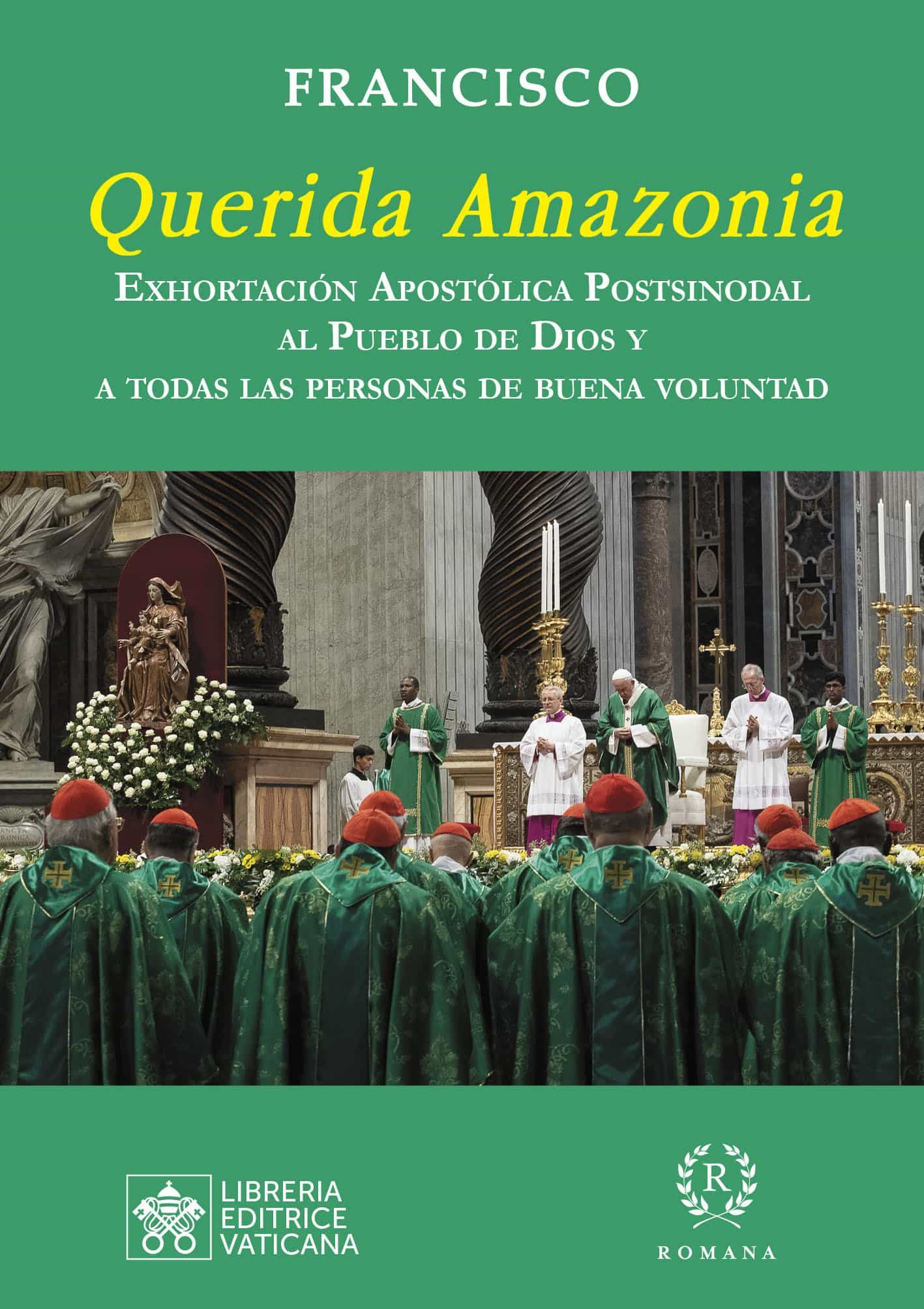Portada del Libro Querida Amazonia: Exhortacion Apostolica Papa Francisco de Jorge Bergoglio Papa Francisco - 9788415980605