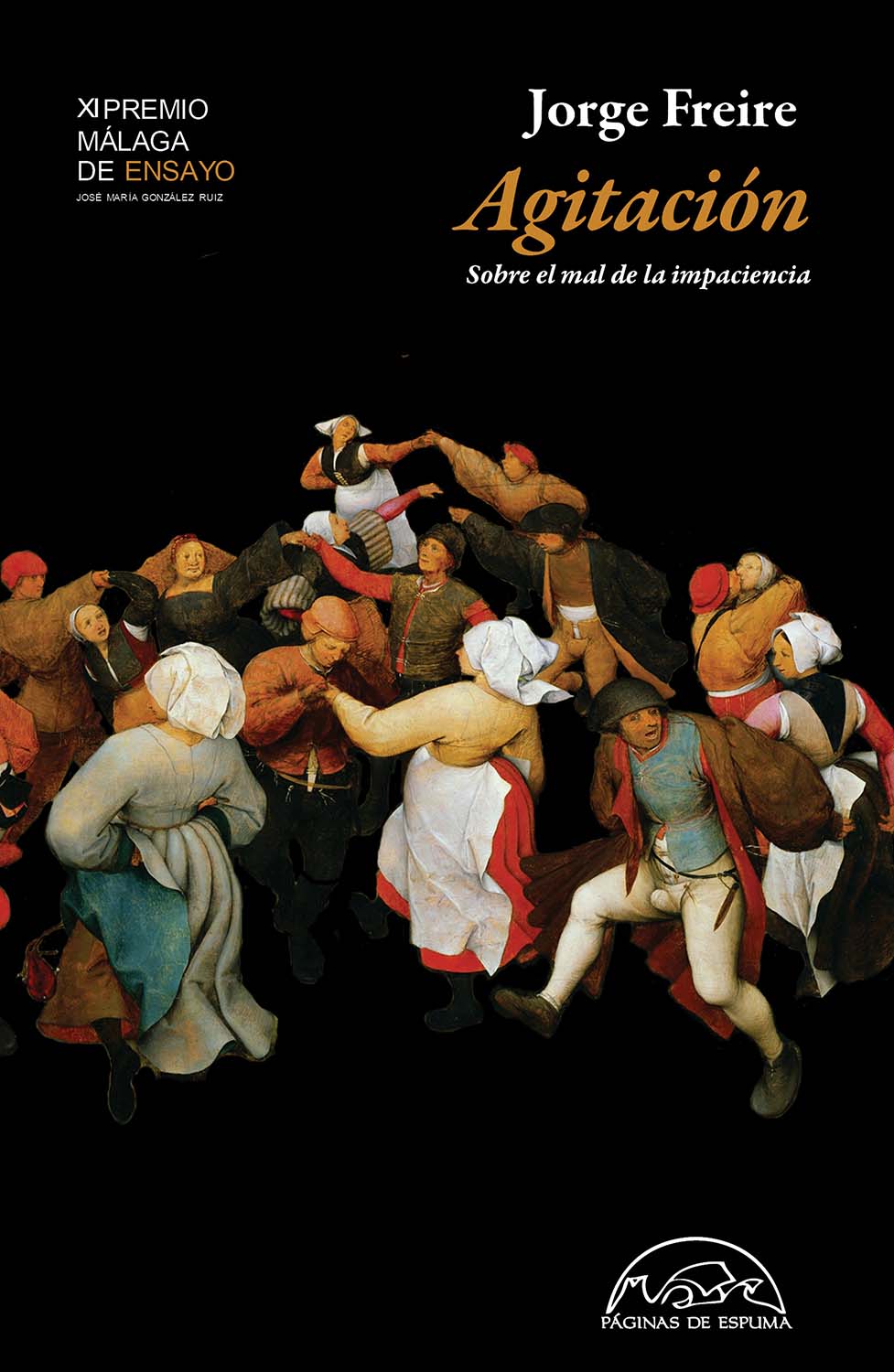Portada del Libro Agitación. Xi Premio Malaga De Ensayo de Jorge Freire - 9788483932759