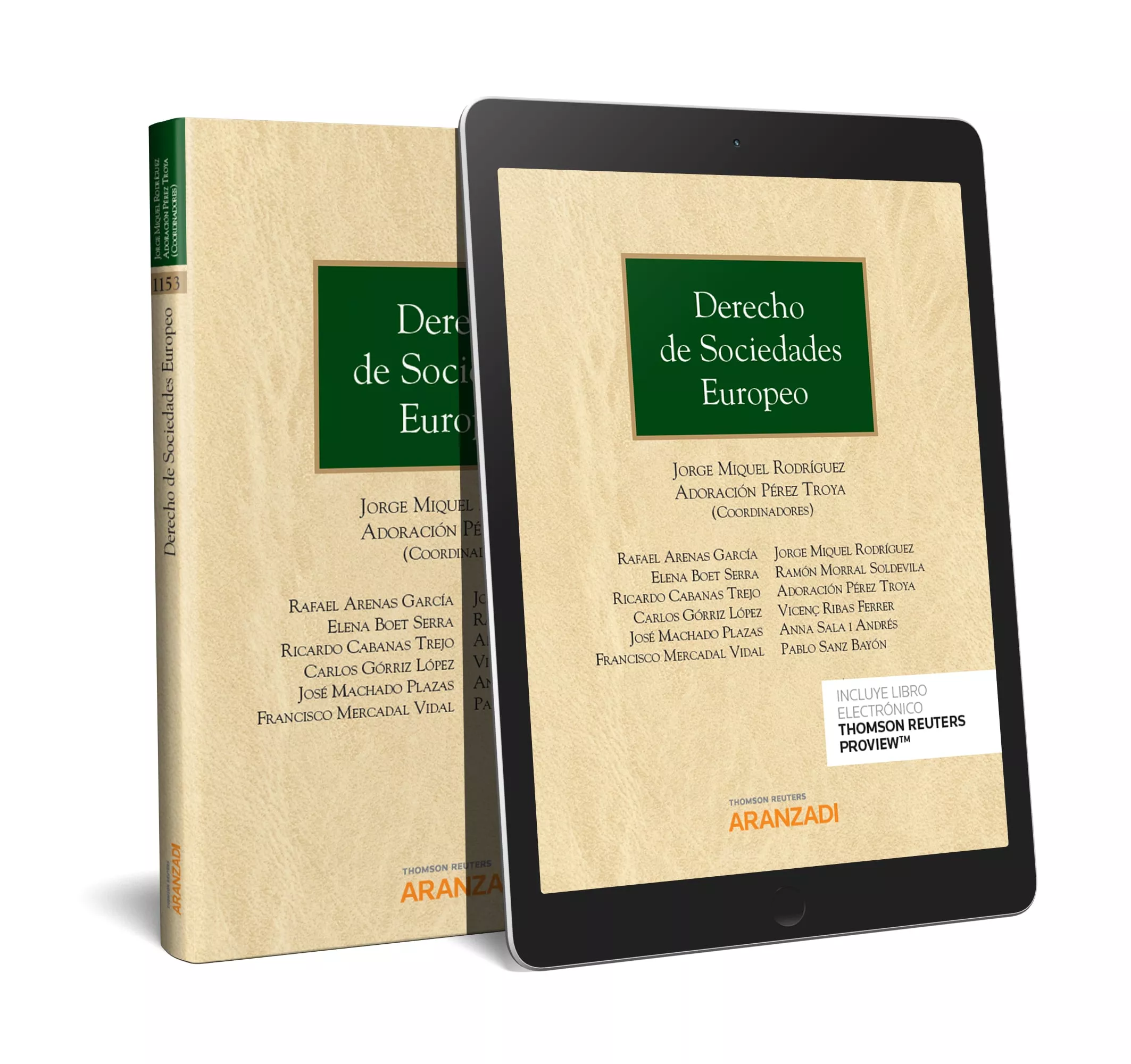 Portada del Libro Derecho De Sociedades Europeo de Jorge Miquel Rodriguez - 9788413081380