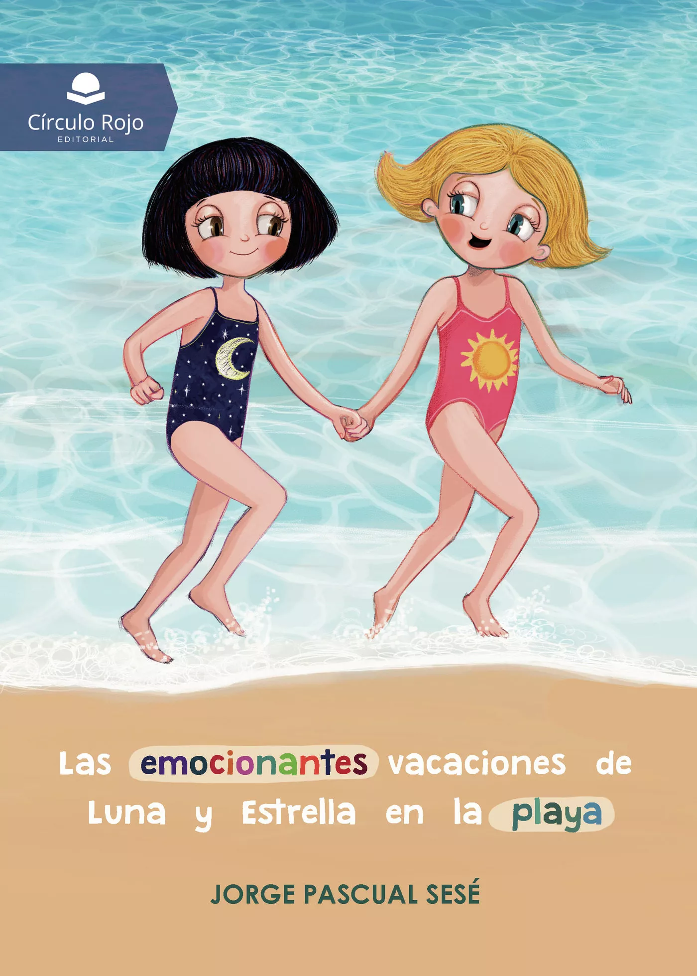 Portada del Libro Las Emocionantes Vacaciones De Luna Y Estrella En La Playa de Jorge Pascual Sese - 9788413384481