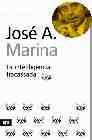 Portada del Libro La Intel·Ligencia Fracassada de Jose Antonio Marina - 9788496201446