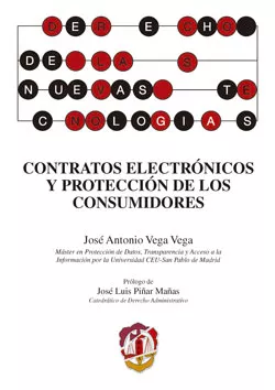 Portada del Libro Contratos Electronicos Y Proteccion De Los Consumidores de Jose Antonio Vega Vega - 9788429014228