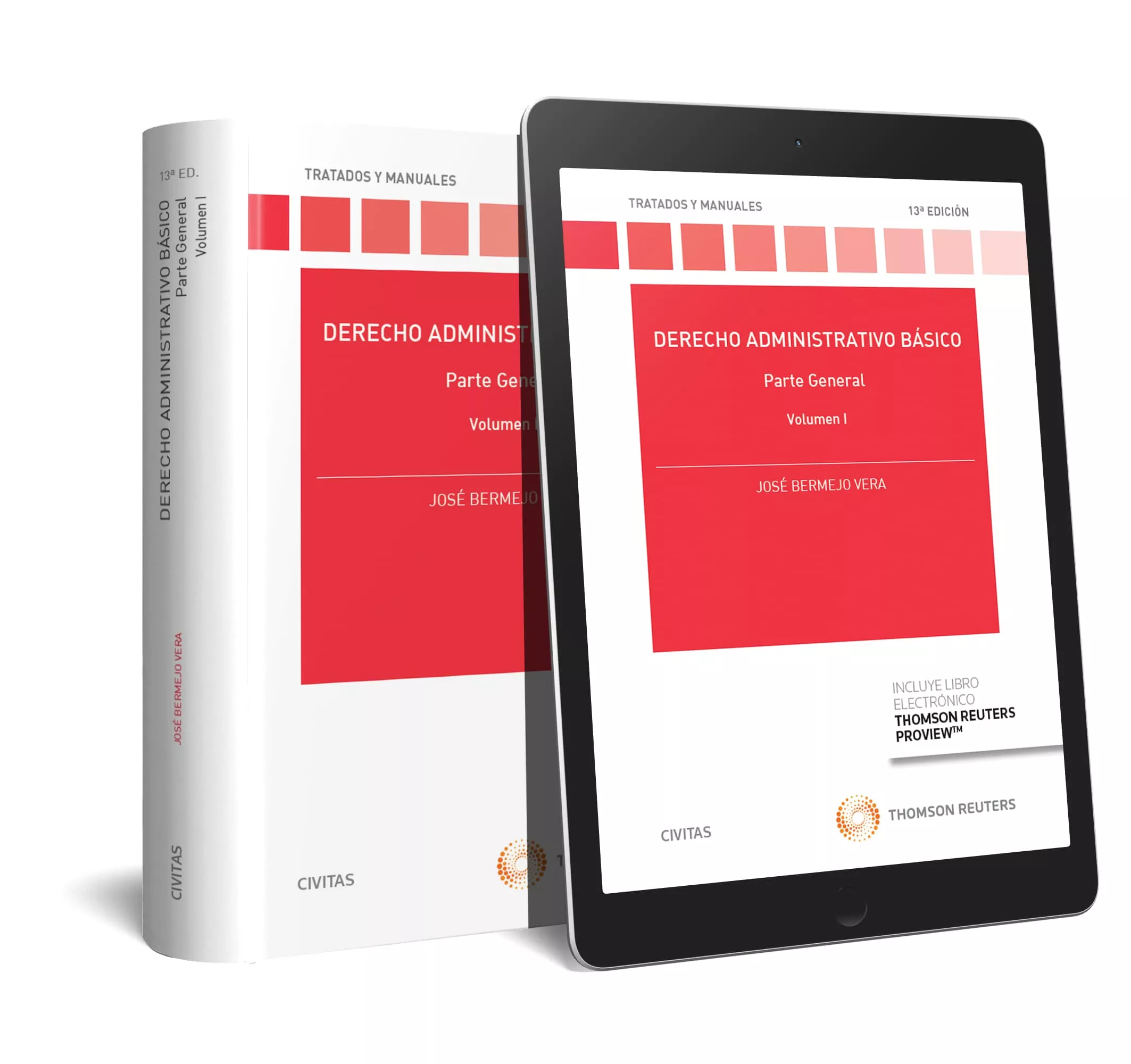 Portada del Libro Derecho Administrativo Basico. Parte General de Jose Bermejo Vera - 9788491979845