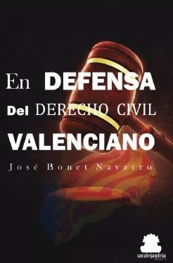 Portada del Libro En Defensa Del Derecho Civil Valenciano de Jose Bonet Navarro - 9788417409692