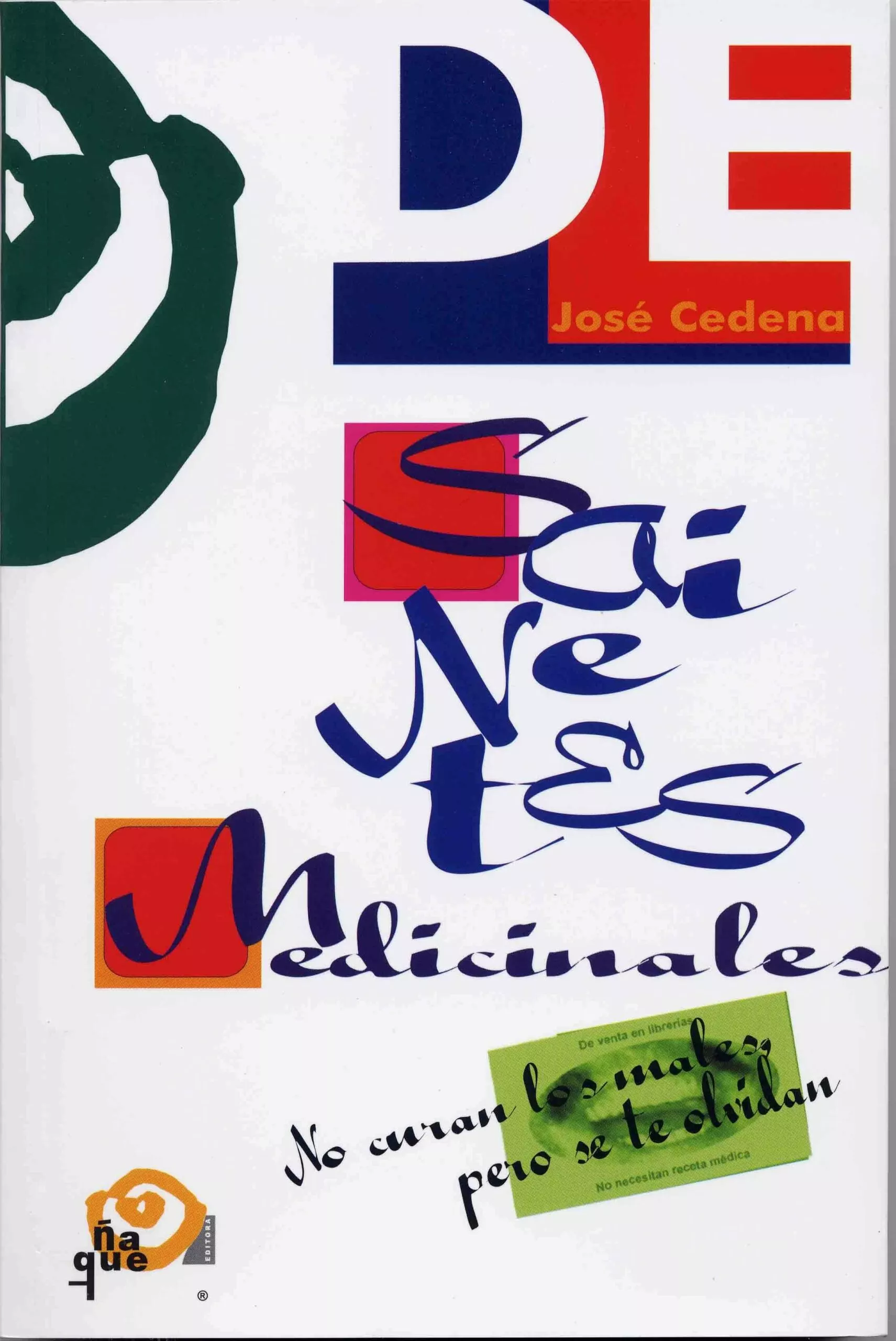 Portada del Libro Sainetes Medicinales de Jose Cedena Sanchez Cabezudo - 9788496765047