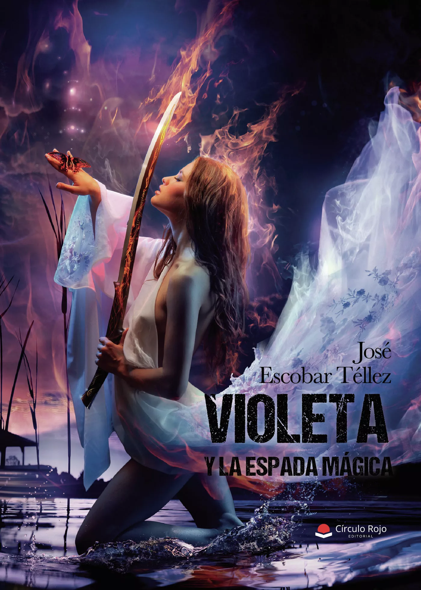Portada del Libro Violeta Y La Espada Mágica de Jose Escobar Tellez - 9788413318813