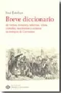 Portada del Libro Breve Diccionario De Ventas Mesones Tabernas de Jose Esteban - 9788496633124