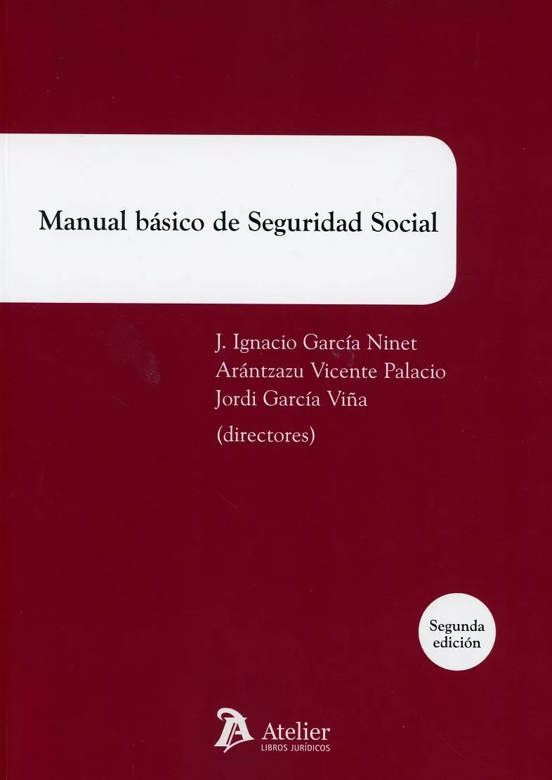 Portada del Libro Manual Básico De Seguridad Social de Jose Ignacio Garcia Ninet - 9788417466671