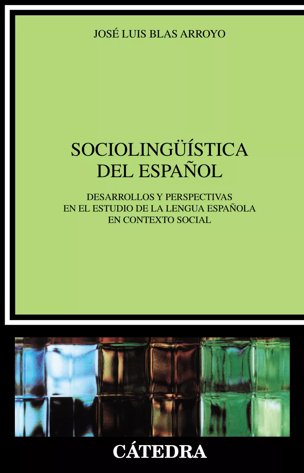 Portada del Libro Sociolinguistica Del Español. Desarrollos Y Perspectivas En El Es Tudi de Jose Luis Blas Arroyo - 9788437622484