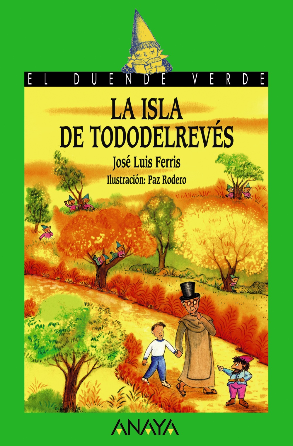 Portada del Libro La Isla De Tododelreves(El Duende Verde) de Jose Luis Ferris - 9788466762809