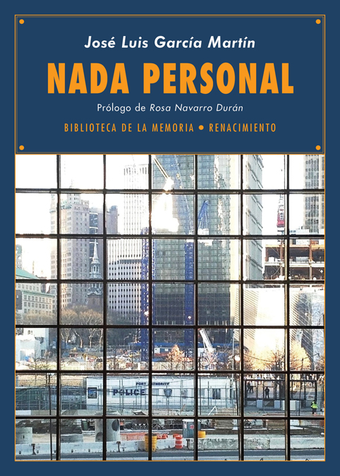 Portada del Libro Nada Personal. Diarios 2012-2013 de Jose Luis Garcia Martin - 9788417950699