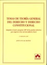 Portada del Libro Temas De Teoria General Del Derecho Y Derecho Constitucional (2ª Ed.) de Jose Luis Gil Ibañez - 9788483420577