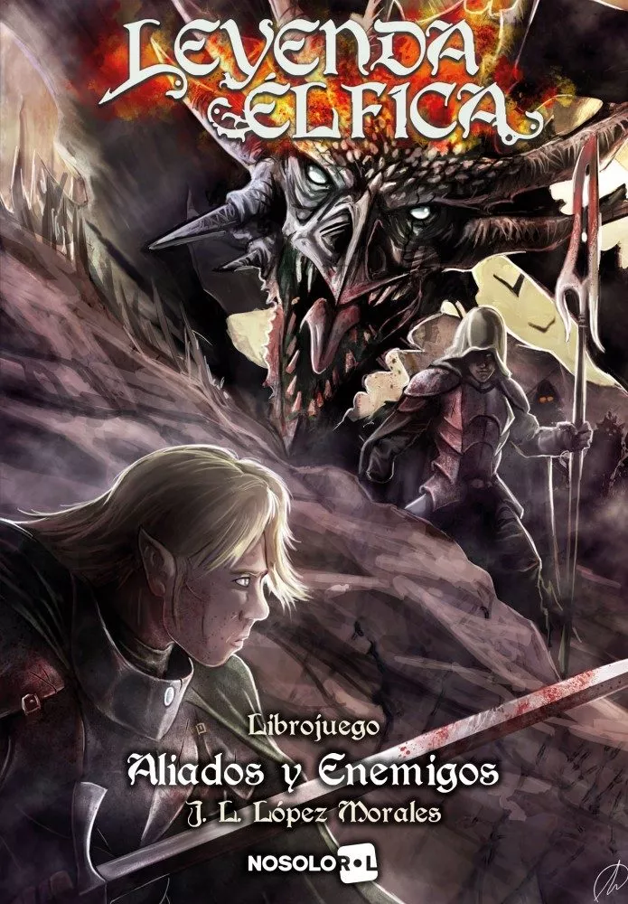 Portada del Libro Leyenda Elfica 4: Aliados Y Enemigos (Librojuego) de Jose Luis Lopez Morales - 9788417379810