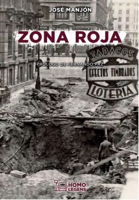 Portada del Libro Zona Roja de Jose Manjon - 9788417407964