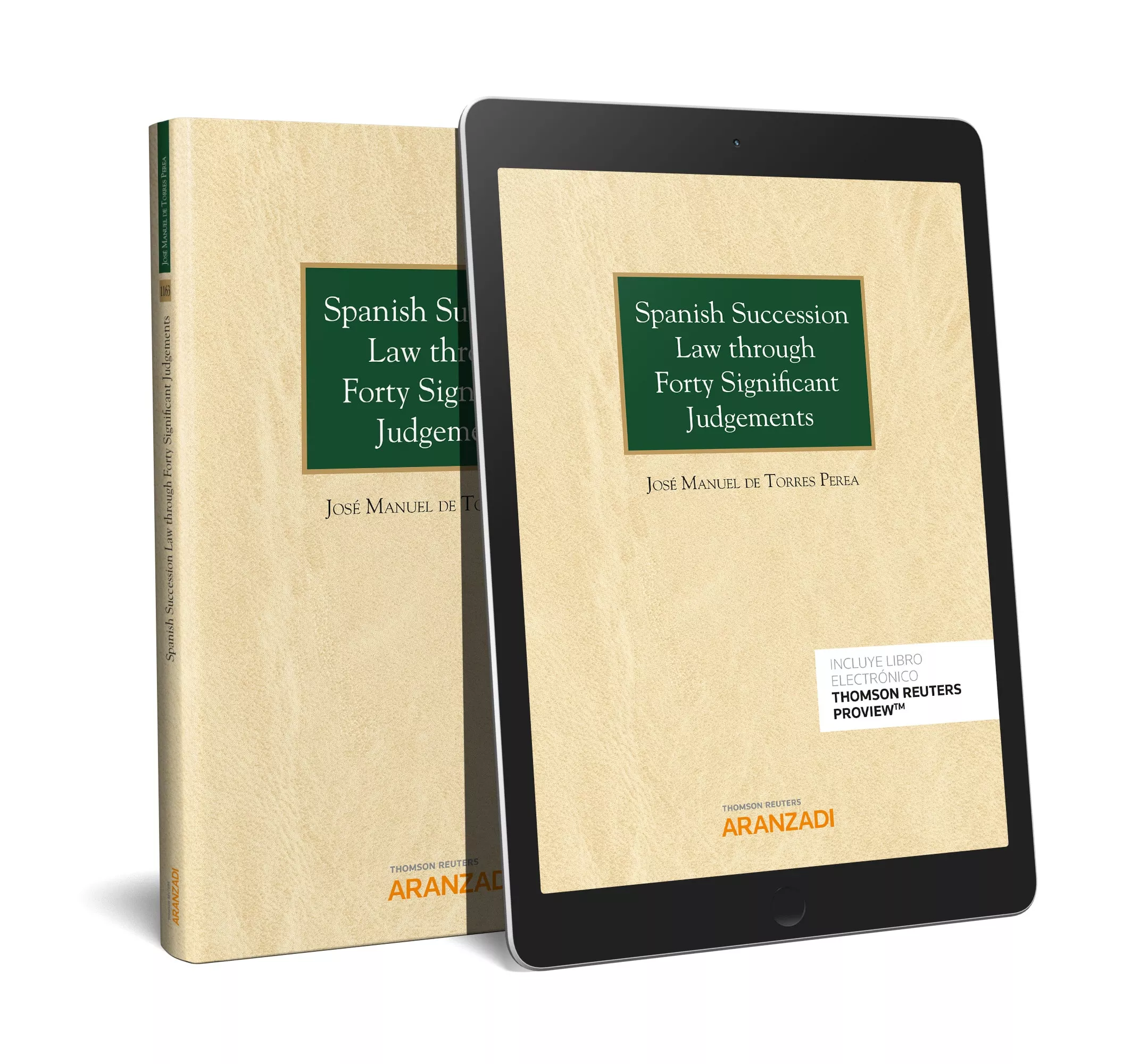 Portada del Libro Spanish Succession Law Through Forty Significant Judgements de Jose Manuel De Torres Perea - 9788413086088