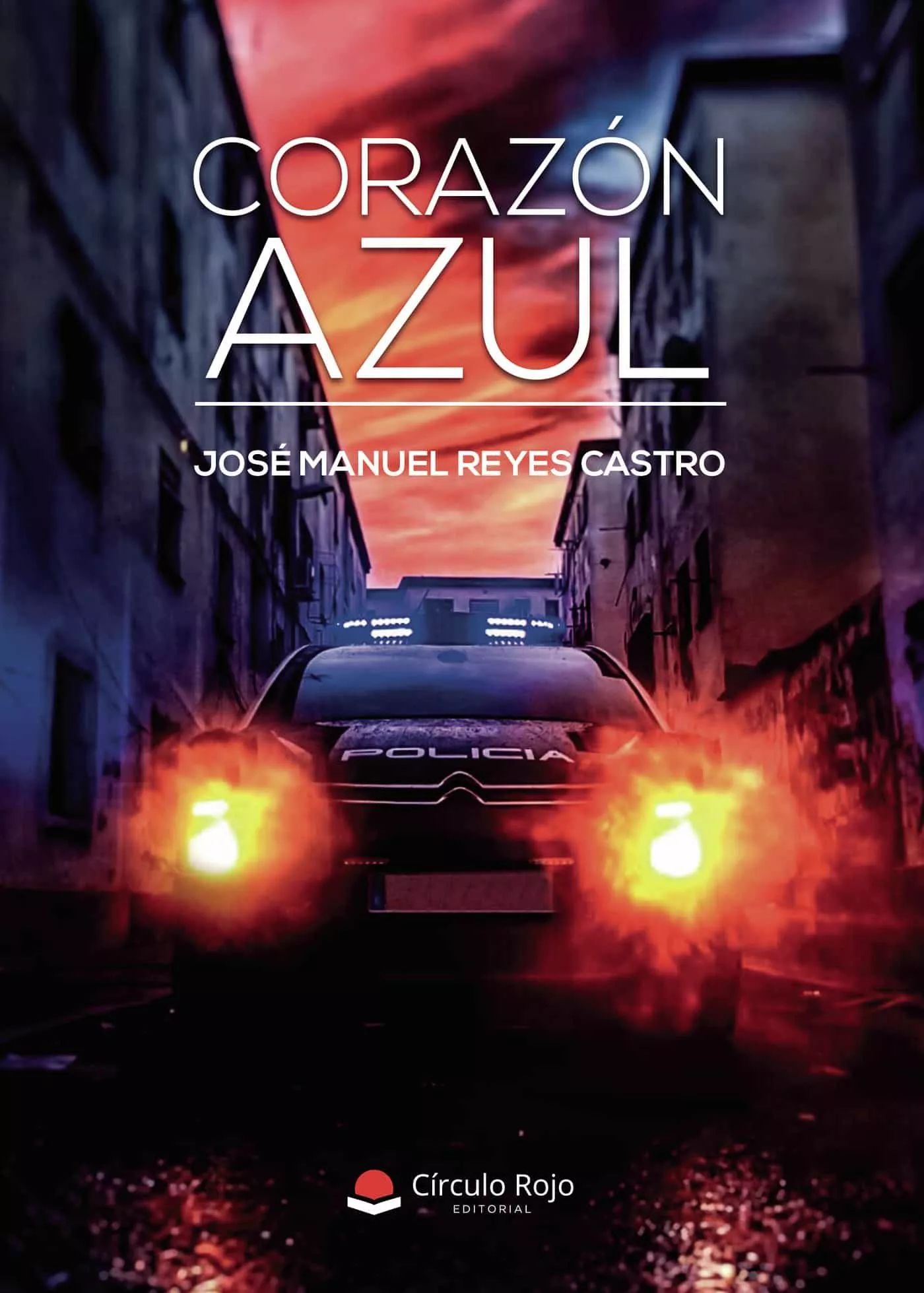 Portada del Libro Corazón Azul de Jose Manuel Reyes Castro - 9788413386560