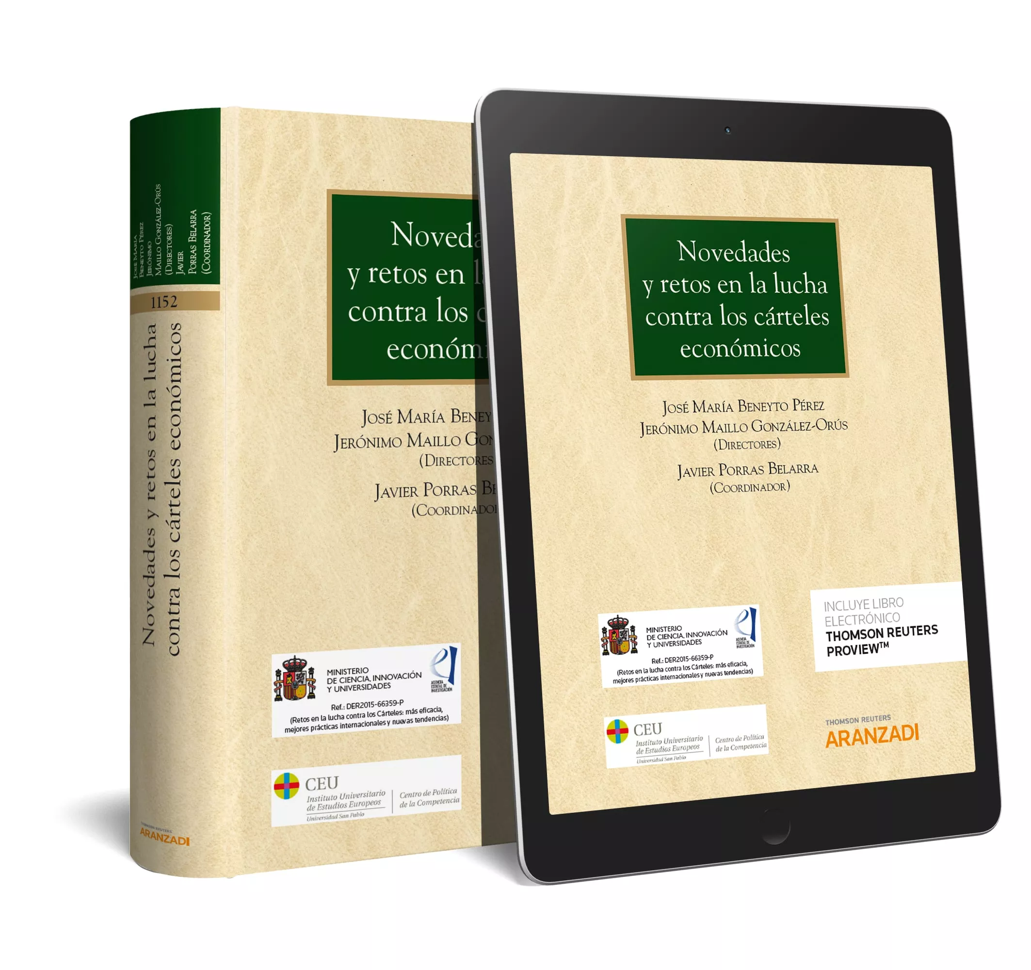 Portada del Libro Novedades Y Retos En La Lucha Contra Los Cárteles Económicos de Jose Maria Beneyto Perez - 9788413099941