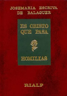 Portada del Libro Es Cristo Que Pasa de Jose Maria Escriva De Balaguer - 9788432135705