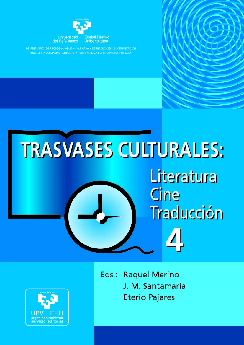 Portada del Libro Trasvases Culturales: Literatura Cine Traduccion (4) de Jose Miguel Santamaria - 9788483737071
