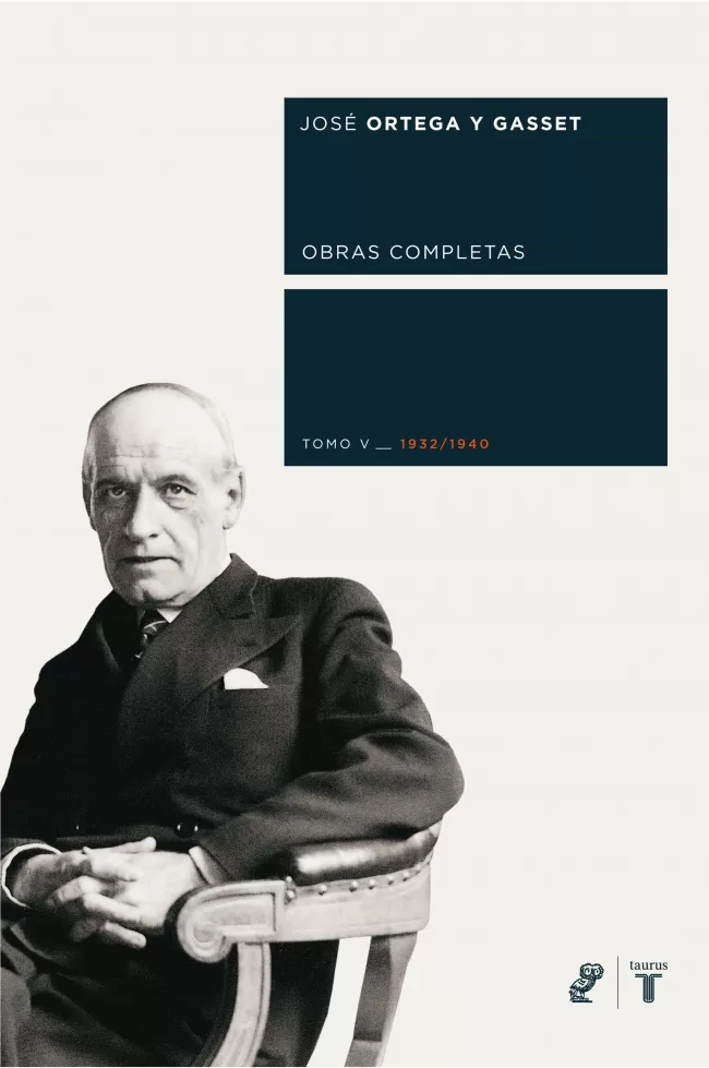 Portada del Libro Obras Completas: Tomo V (1932-1940) de Jose Ortega Y Gasset - 9788430606054