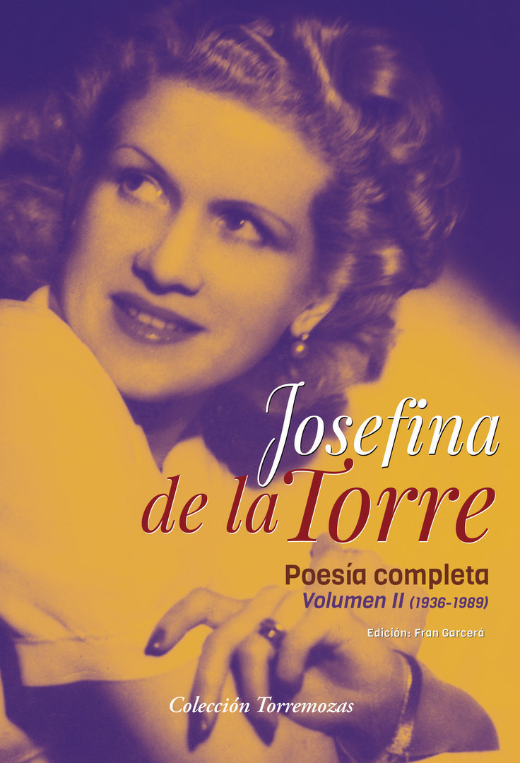 Portada del Libro Poesía Completa (Vol. Ii) (1936-1989) de Josefina Perez De La Torre - 9788478398171