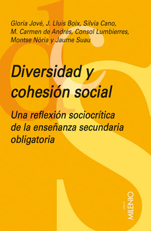 Portada del Libro Diversitad Y Cohesion Social: Una Reflexion Sociocritica De La Es O de Josep Lluis Boix - 9788497432139