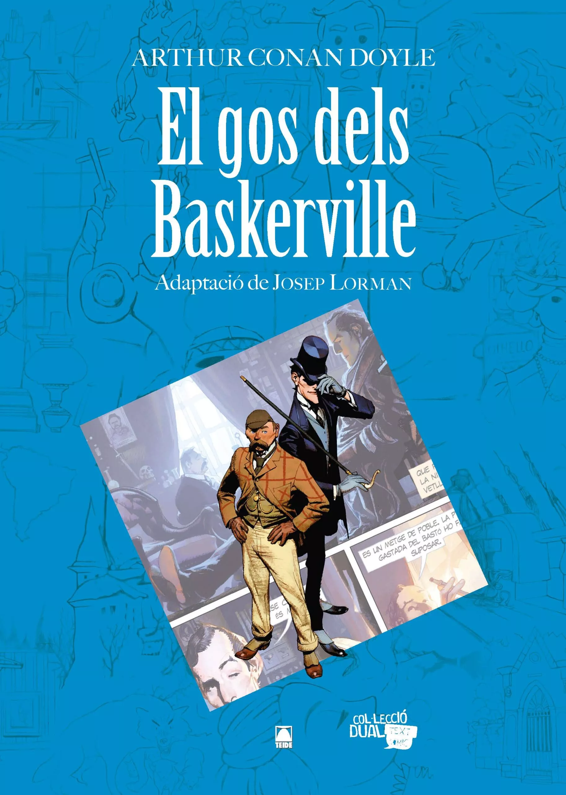 Portada del Libro El Gos Dels Baskerville (Col·Leccio Dual 6) de Josep Lorman - 9788430769285