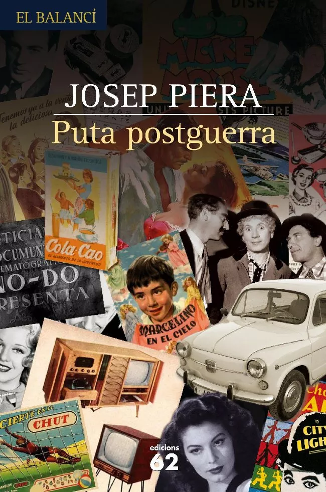 Portada del Libro Puta Postguerra de Josep Piera - 9788429759679