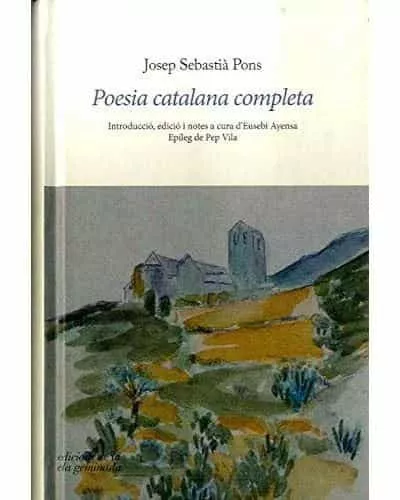Portada del Libro Poesia Catalana Completa: Introduccio Edicio I Notes A Cura D Eusebi A de Josep Sebastia Pons - 9788409154289