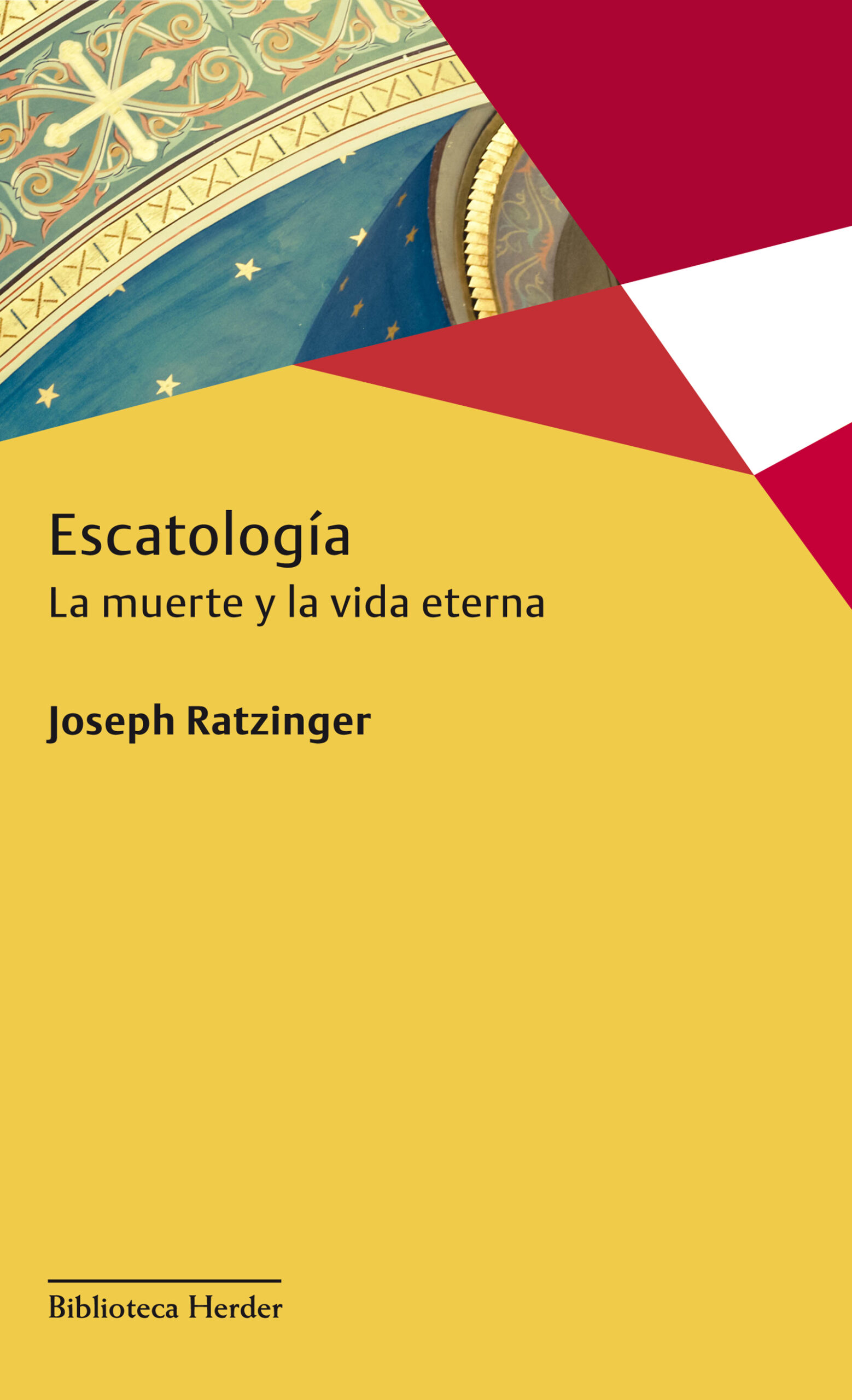 Portada del Libro Escatologia de Joseph Benedicto Xvi Ratzinger - 9788425425196