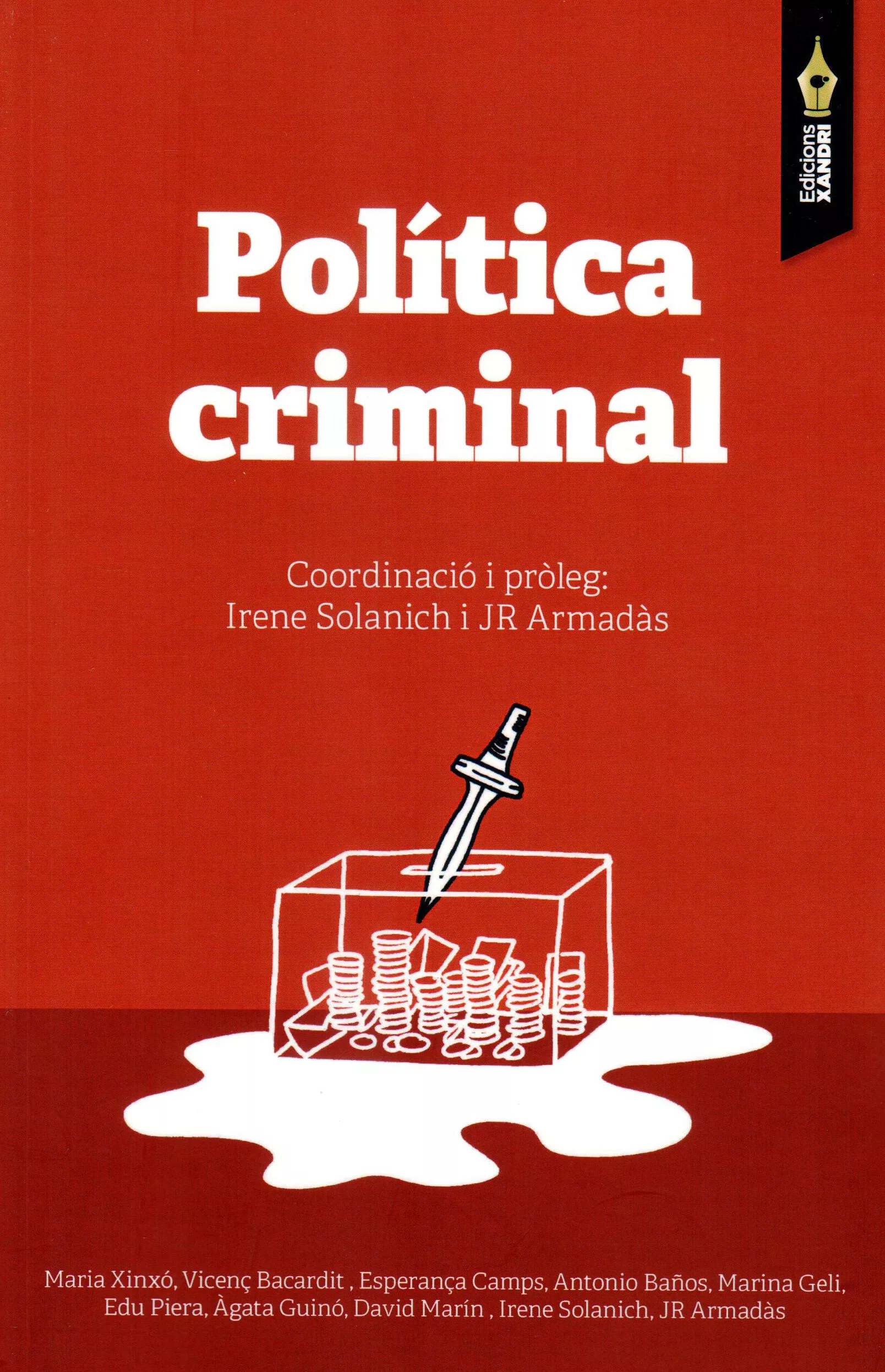 Portada del Libro Politica Criminal de Jr Armadas - 9788494609466