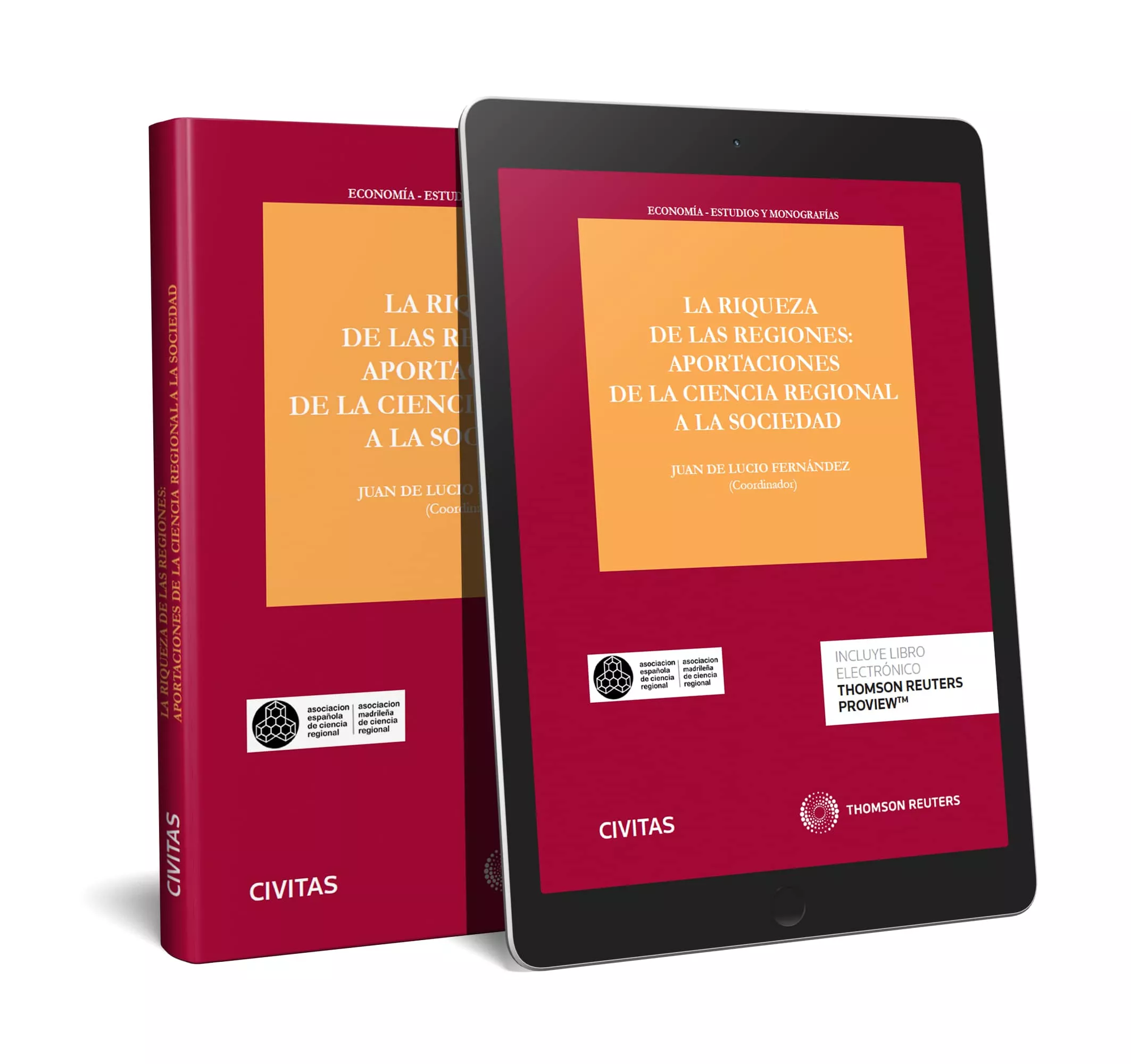 Portada del Libro Riqueza De Las Naciones. Aportaciones De La Ciencia Regional A La Soci de Juan De Lucio Fernandez - 9788413085548