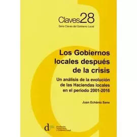Portada del Libro Los Gobiernos Locales Locales Después De La Crisis de Juan Ecaniz Sans - 9788412026726