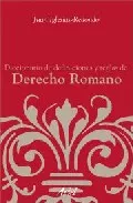 Portada del Libro Diccionario De Definiciones Y Reglas De Derecho Romano (2ª Ed.) de Juan Iglesias Redondo - 9788434432505