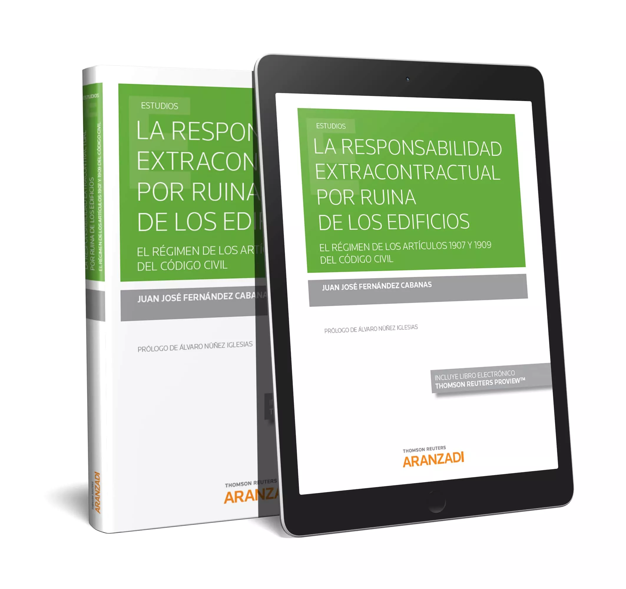 Portada del Libro La Responsabilidad Extracontractual Por Ruina De Los Edificios: El Reg de Juan Jose Fernandez Cabanas - 9788413098807