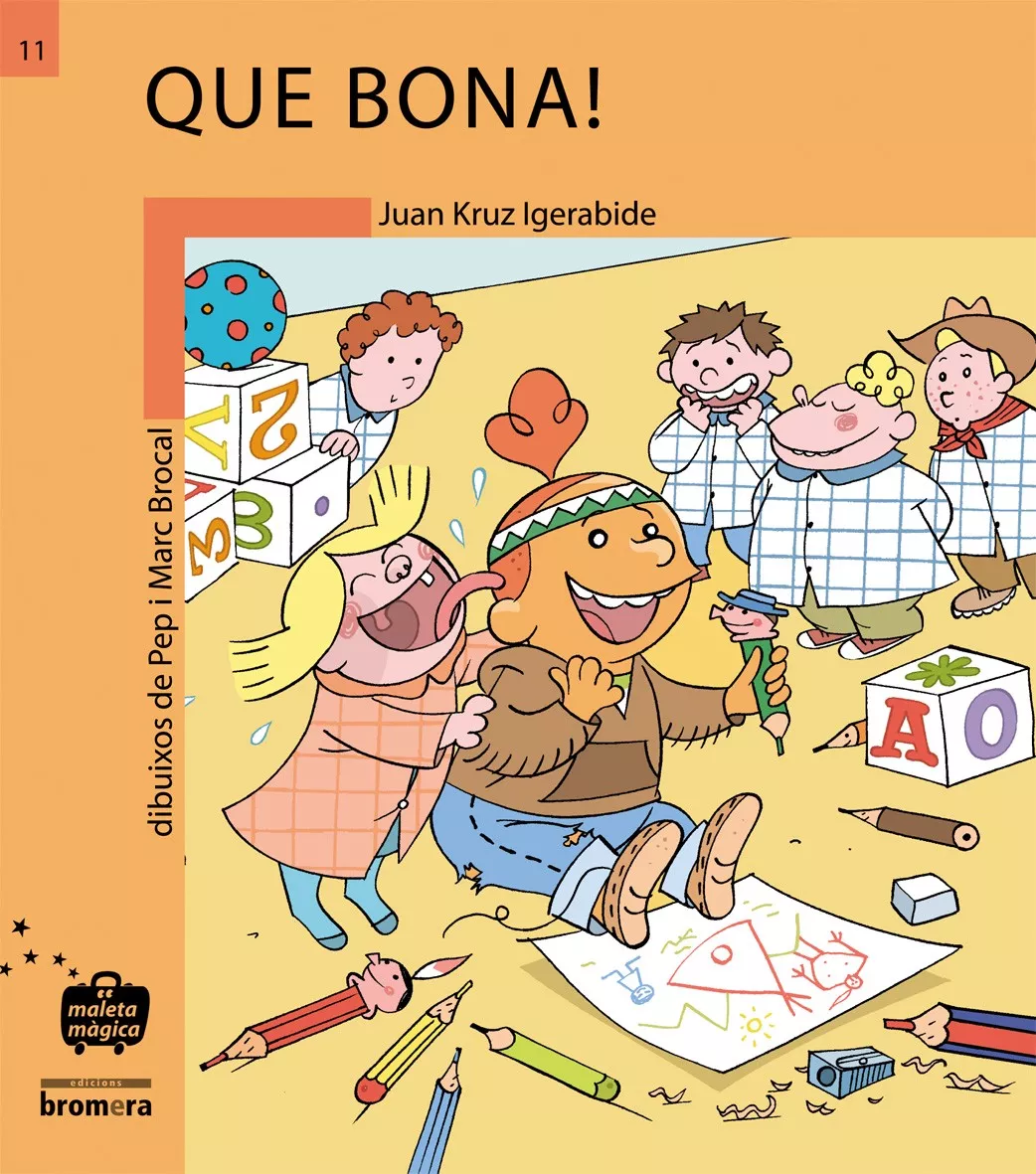 Portada del Libro Que Bona! de Juan Kruz Igerabide Sarasola - 9788476607350