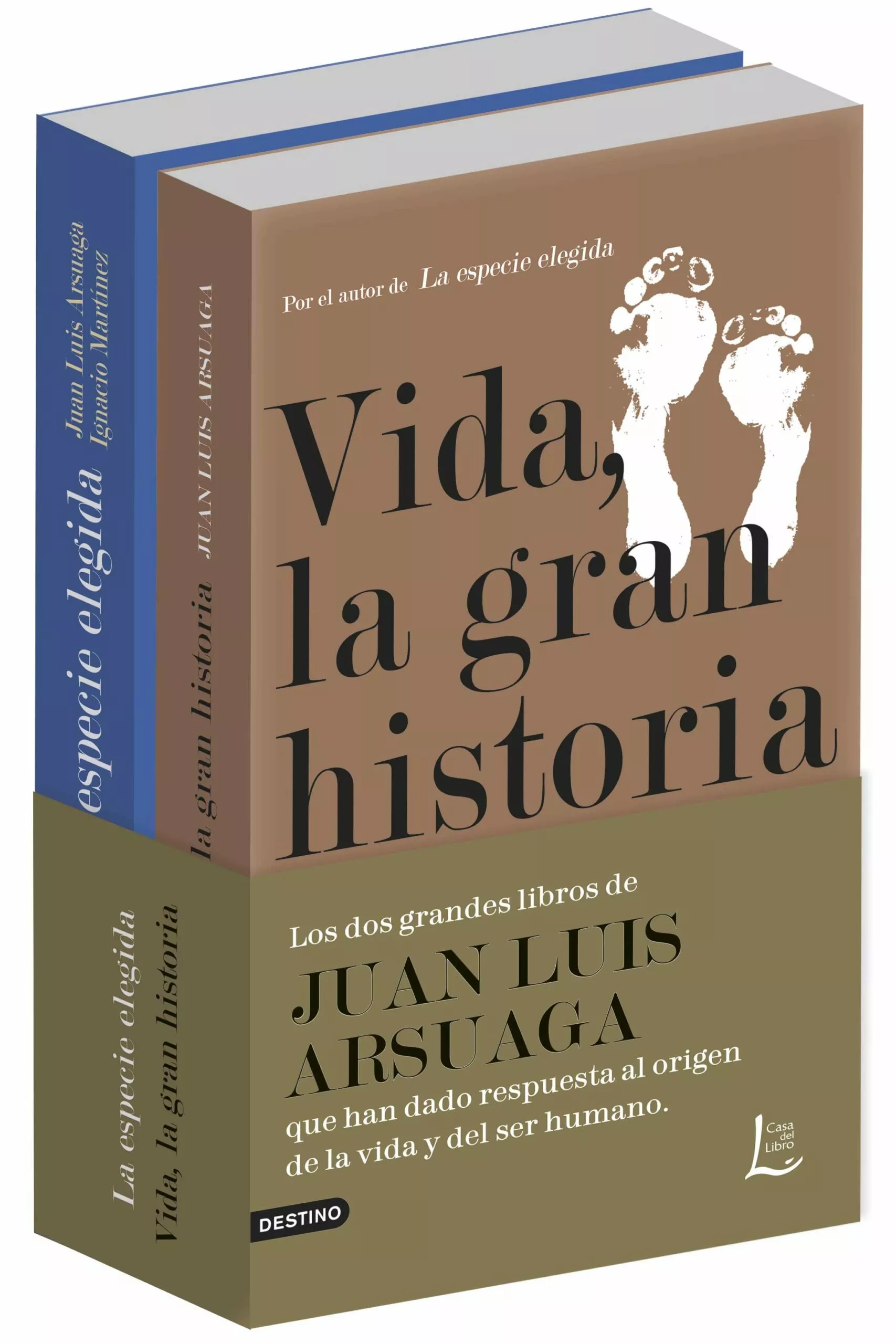 Portada del Libro Cdl Premium Vida La Gran Historia + La Especia Elegida de Juan Luis Arsuaga - 8432715118206