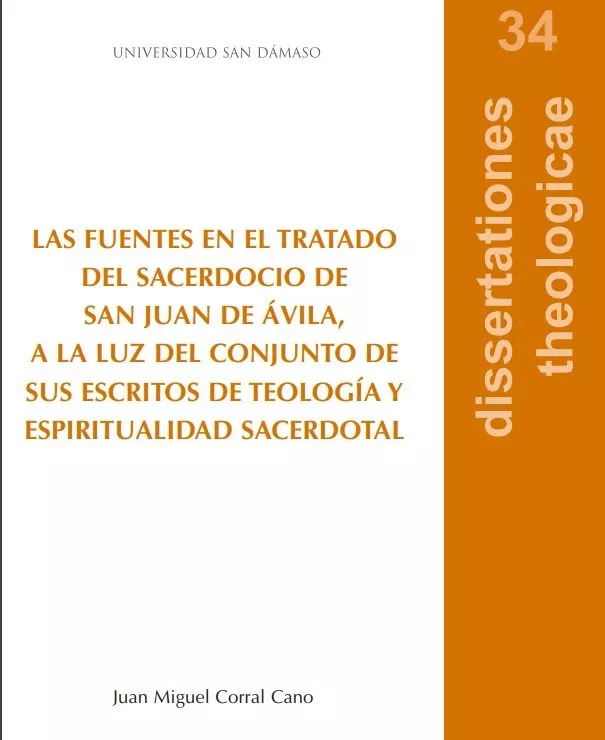 Portada del Libro Las Fuentes En El Tratado Del Sacerdocio De Avila A La Luz Del Conjunt de Juan Miguel Corral Cano - 9788417561079