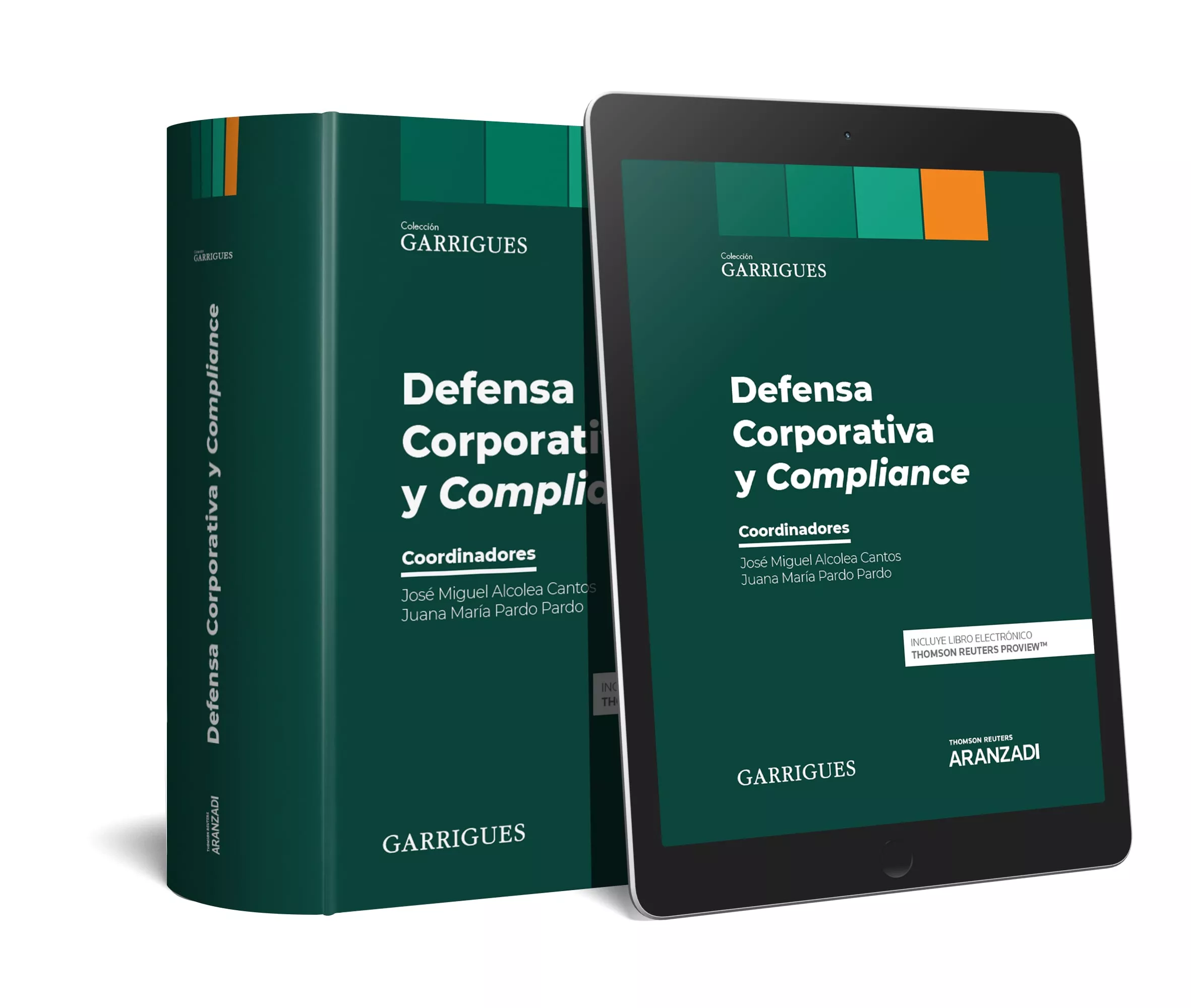 Portada del Libro Defensa Corporativa Y Compliance de Juana Maria Pardo Pardo - 9788413080475