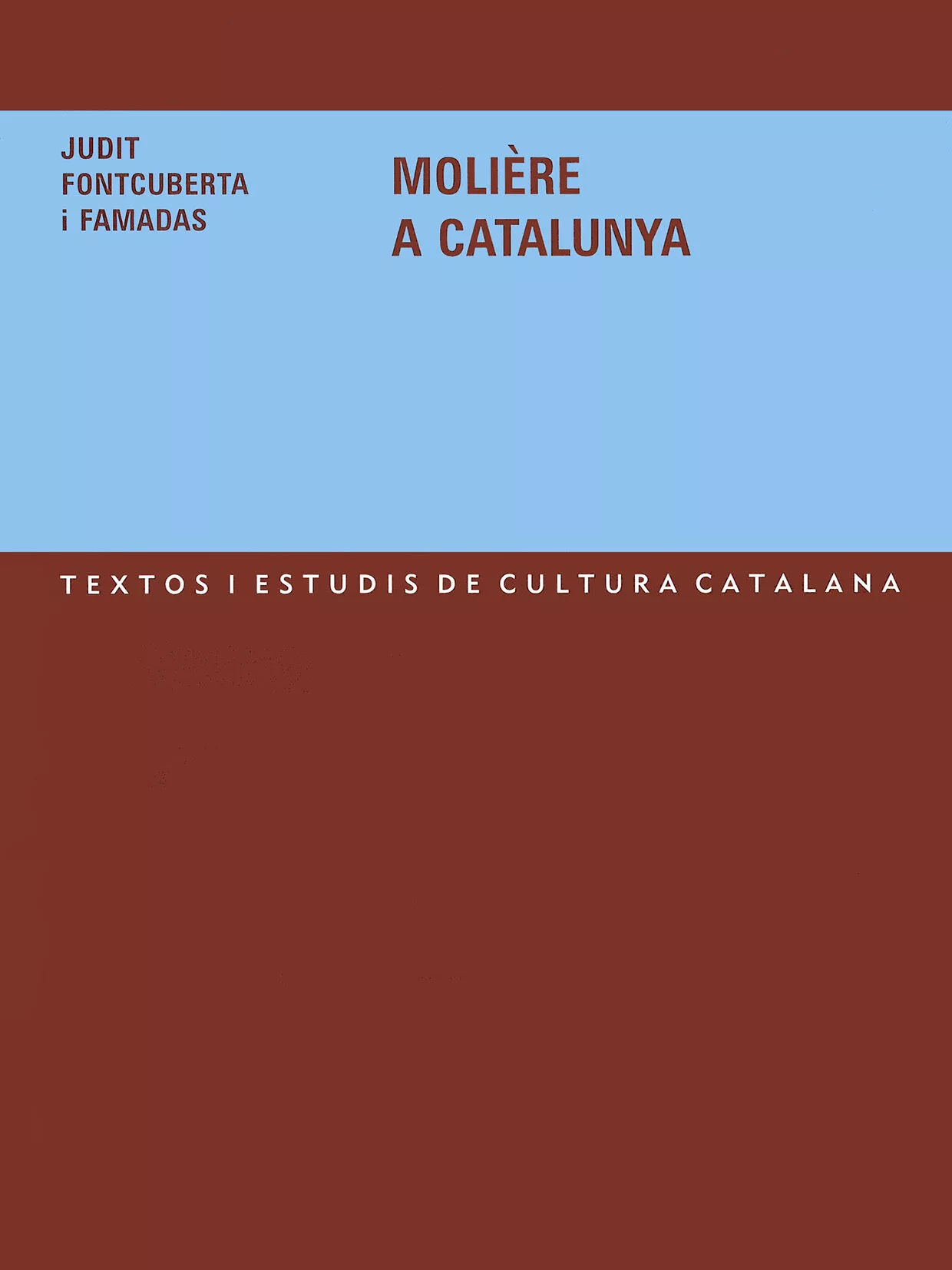 Portada del Libro Moliere A Catalunya de Judit Fontcuberta - 9788484157649