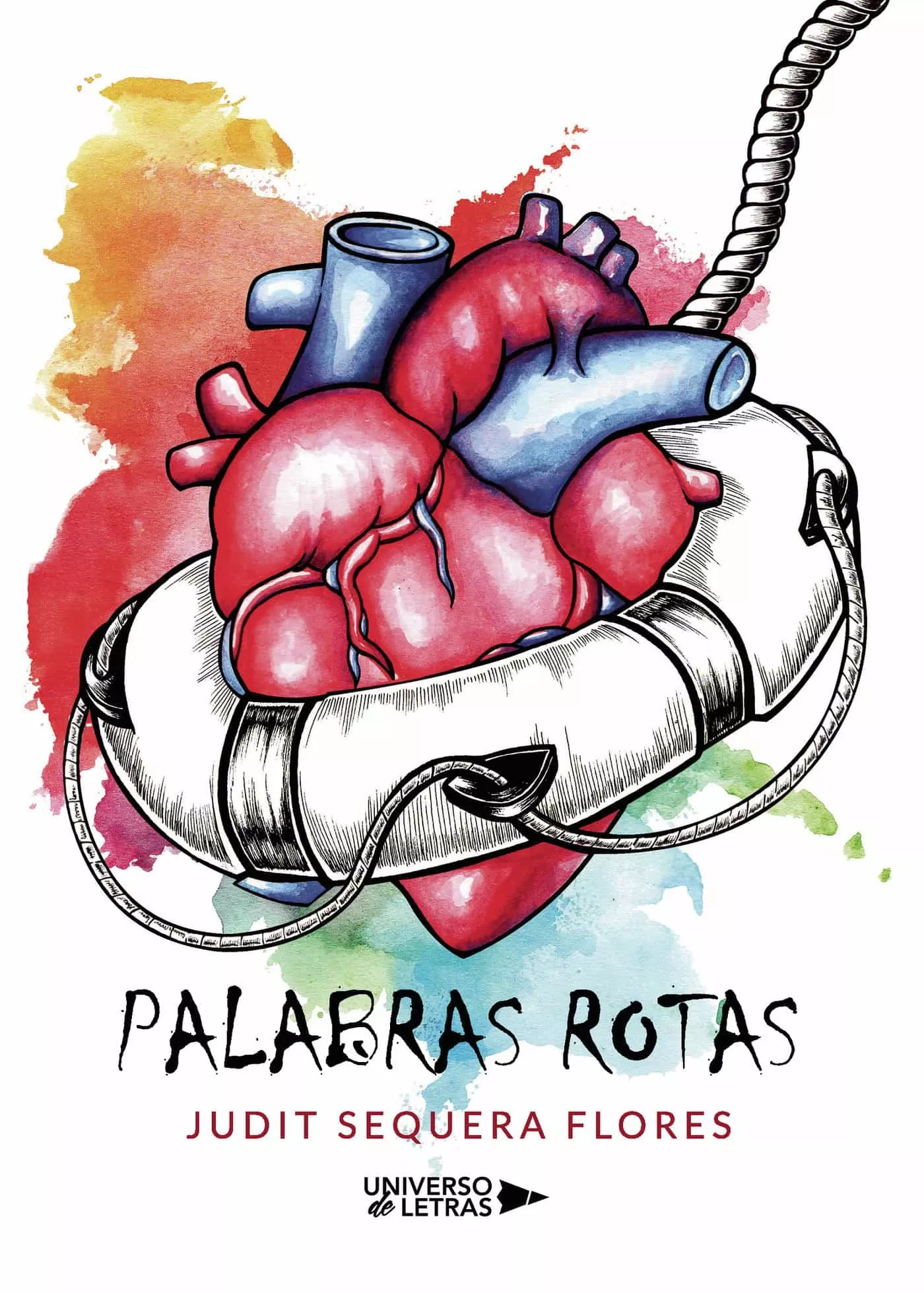 Portada del Libro Palabras Rotas de Judit Sequera Flores - 9788417926854